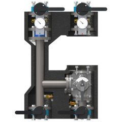 Насосная группа Elsen (Элсен) Powerbox 33, фланцевая, без насоса, со смесителем, без сервопривода DN 50 (EFG50.020)