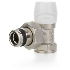Вентиль отсекающий Elsen (Элсен) угловой, 1/2x1/2, ВН, никелированный (EVR10.3412)