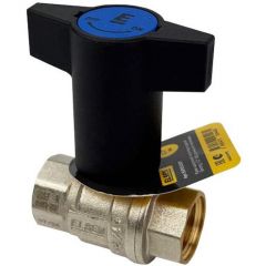 Кран шаровой Elsen (Элсен) Strong полнопроходной 3/4 ВВ, ручка из полимера (EVS20.00T)