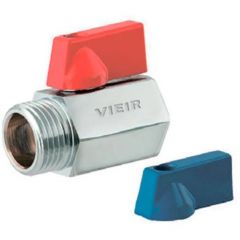 Кран мини Vieir (Виеир) 1/2 г.ш. красний-синий (VRFH3)