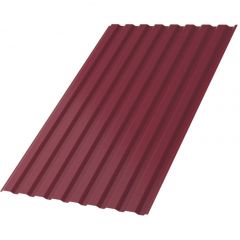 Профлист МеталлПрофиль (Metallprofil) МП-20, покрытие: NormanMP, высота профиля: 20 мм, односторонний, ширина 1150 мм, цвет: 3005 Красное вино, МП-20x1100-B NormanMP (ПЭ-01-3005-0,5)