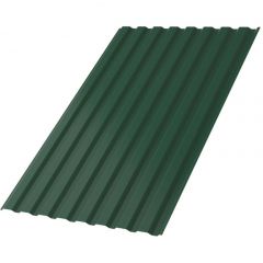 Профлист МеталлПрофиль (Metallprofil) МП-20, покрытие: NormanMP, высота профиля: 20 мм, односторонний, ширина 1150 мм, цвет: 6005 Зеленый мох, МП-20x1100-R NormanMP (ПЭ-01-6005-0,5)