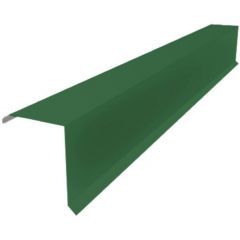 Планка торцевая МеталлПрофиль (Metallprofil) 95х120х2000 мм (ПЭ-01-6002-0.45) Зеленый
