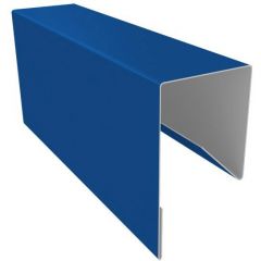 Планка П-образная МеталлПрофиль (Metallprofil) 13х27х2000 мм (ПЭ-01-5005-0.45)