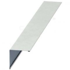 Планка угла наружного МеталлПрофиль (Metallprofil) сложного 75х75х3000 (9003 Белый)