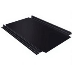 Фальцевая кровля Stynergy (Стинержи) Smart Фальц Pro, 521х480х0,45 мм, Полиэстер (Россия) Zn100 RAL9005 (глубокий черный) м2
