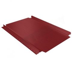 Фальцевая кровля Stynergy (Стинержи) Smart Фальц Pro, 521х480х0,45 мм, гофрированный, Полиэстер (Россия) Zn100 RAL3011 (коричнево-красный) м2