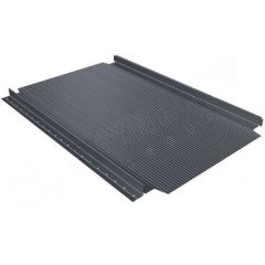 Фальцевая кровля Stynergy (Стинержи) Smart Фальц Pro, 521х480х0,45 мм, гофрированный, Полиэстер (Россия) Zn100 RAL7024 (графитовый серый) м2