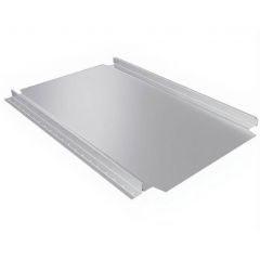 Фальцевая кровля Stynergy (Стинержи) Smart Фальц Pro, 521х480х0,45 мм, Полиэстер (Россия) Zn100 RAL7004 (сигнальный серый) м.п.