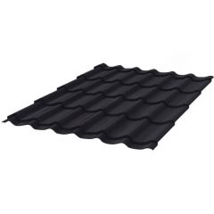 Профиль волнообразный Stynergy (Стинержи) К Graphite45, 1180х1100х0,45 мм, Текстурированный полиэстер (Россия) Zn140 RAL9005 (глубокий черный) м2