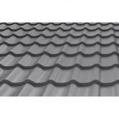 Профиль волнообразный Stynergy (Стинержи) К, 1180х1100х0,45 мм, Полиэстер (Россия) Zn100 RAL7005 (мышино-серый) м2