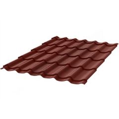 Профиль волнообразный Stynergy (Стинержи) К, 1180х1100х0,45 мм, Полиэстер (Россия) Zn100 RAL3009 (оксид красный) м2