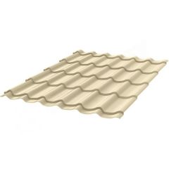 Профиль волнообразный Stynergy (Стинержи) К, 1180х1100х0,45 мм, Полиэстер (Россия) Zn100 RAL1015 (светлая слоновая кость) м2