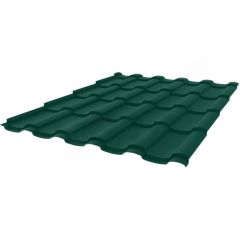 Профиль волнообразный Stynergy (Стинержи) S, 1165х1125х0,45 мм, Полиэстер (Россия) Zn100 RAL6005 (зелёный мох) м2