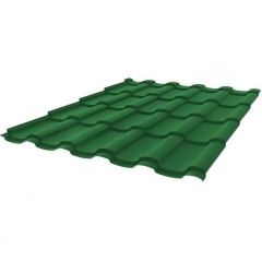 Профиль волнообразный Stynergy (Стинержи) S, 1165х1125х0,45 мм, Полиэстер (Россия) Zn100 RAL6002 (лиственно-зелёный) м2