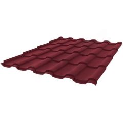 Профиль волнообразный Stynergy (Стинержи) S, 1165х1125х0,45 мм, Полиэстер (Россия) Zn100 RAL3005 (винно-красный) м2
