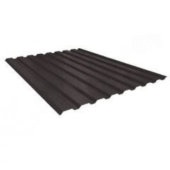 Профнастил Stynergy (Стинержи) Rooftop Бархат A, 1150х1100х0,50 мм С20, Текстуриров. полиэфирное покрытие (Северсталь) Zn180 RR32 (серо-коричневый) м2