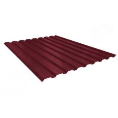 Профнастил Stynergy (Стинержи) Rooftop Бархат R, 1150х1100х0,50 мм С20, Текстуриров. полиэфирное покрытие (Северсталь) Zn180 RAL3005 (винно-красный) м2