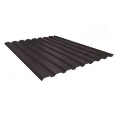 Профнастил Stynergy (Стинержи) Rooftop Бархат R, 1150х1100х0,50 мм С20, Текстуриров. полиэфирное покрытие (Северсталь) Zn180 RR32 (серо-коричневый) м2