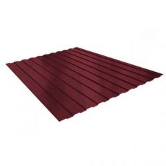 Профнастил Stynergy (Стинержи) Rooftop Бархат A, 1200х1150х0,50 мм С8, Текстуриров. полиэфирное покрытие (Северсталь) Zn180 RAL3005 (винно-красный) м2