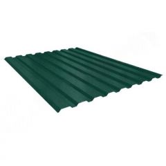 Профнастил Stynergy (Стинержи) Rooftop Бархат A, 1150х1100х0,50 мм С20, Текстуриров. полиэфирное покрытие (Северсталь) Zn180 RAL6005 (зелёный мох) м2