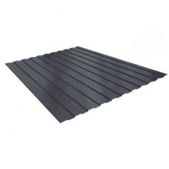 Профнастил Stynergy (Стинержи) Rooftop Бархат A, 1200х1150х0,50 мм С8, Текстуриров. полиэфирное покрытие (Северсталь) Zn180 RAL7024 (графитовый серый) м2