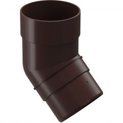 Колено 45° Docke (Деке) ПВХ Premium Шоколад