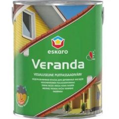 Краска фасадная Eskaro Veranda масляно-акриловая полуматовая База A 2,85 л
