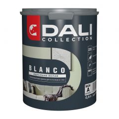Краска интерьерная для стен и потолков Dali (Дали) Collection Blanco База А 0,9 л