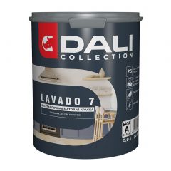 Краска интерьерная для стен и потолков Dali (Дали) Collection Lavado 7 Экстрапрочная База С 0,9 л