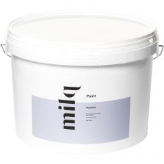 Краска интерьерная Milq (Милк) Absolute для любых поверхностей матовая белая 9 л