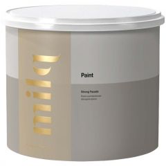 Краска фасадная водно-дисперсионнаяMilq (Милк) Paint Strong Facade глубокоматовая белая 2,7 л