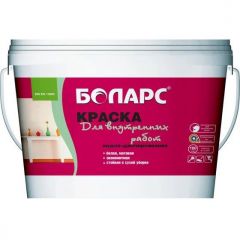 Краска воднодисперсионная Боларс (Bolars) интерьерна для внутренних работ 15 кг белая