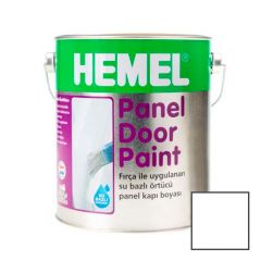 Краска для дверей Hemel Panel Dооr Paint полуглянцевая 2201H Белая база 2,375 л