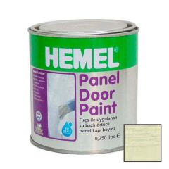 Краска для дверей Hemel Panel Dооr Paint полуглянцевая 2213H Кремовая 0,75 л