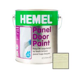 Краска для дверей Hemel Panel Dооr Paint полуглянцевая 2213H Кремовая 2,5 л
