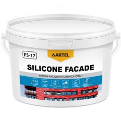 Краска Артель Silicone Facade фасадная силиконовая водно-дисперсионная FS-17 14 кг