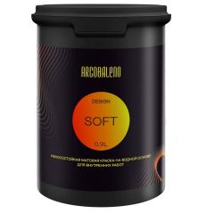 Краска интерьерная Vernici Arcobaleno Design Soft износостойкая матовая супербелая База A 4,5 л