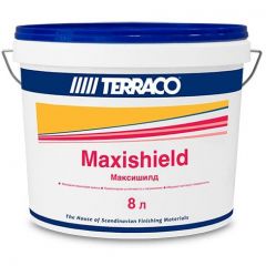Краска акриловая Terraco (Террако) Maxishield для фасадных работ, 8л, 612168