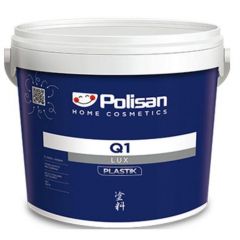 Краска для стен и потолков акриловая Polisan Q1 (Полисан Q1) Lux Plastic матовая База В 15 л
