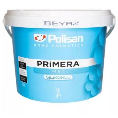 Краска интерьерная силиконовая Polisan Primera (Полисан Примера) Silikonlu Mat матовая База А 7,5 л