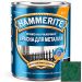 Краска для металла прямо по ржавчине Hammerite с молотковым эффектом зеленый мох (зеленая лист) 2 л