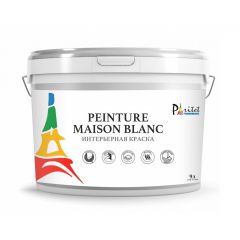 Краска интерьерная акриловая влагостойкая Paritet (Паритет) Maison Blanc, База А, 9 л