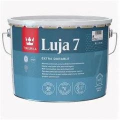 Краска интерьерная Tikkurila (Тиккурила) Luja 7 Для влажных помещений База А 9 л