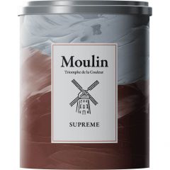Краска интерьерная для стен Moulin (Моулин) Surpreme акриловая, антивандальная, белый, База А 2,7 л