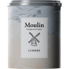 Краска интерьерная для потолков Moulin (Моулин) Lumiere акриловая, глубокоматовая, белый, База А 2,7 л