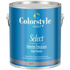 Краска интерьерная акриловая Colorstyle Select Interior Emulsion Flat Finish CS515 глубокоматовая 1 л