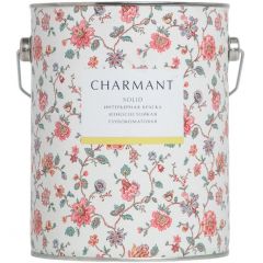 Краска интерьерная водно-дисперсионная акрил-уретановая Charmant (Чармэнт) Solid глубокоматовая 2,7 л