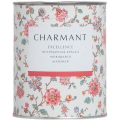 Краска интерьерная водно-дисперсионная акрил-уретановая Charmant (Чармэнт) Excellence матовая 0,9 л