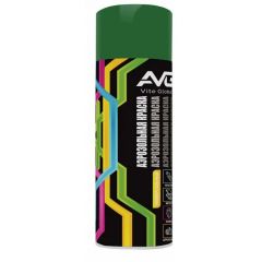 Краска аэрозольная AVG (АВГ) RAL6002 лиственно-зеленый 380 г